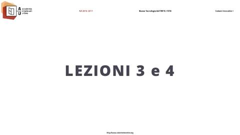 Lezione 4 (aa 2016-2017)