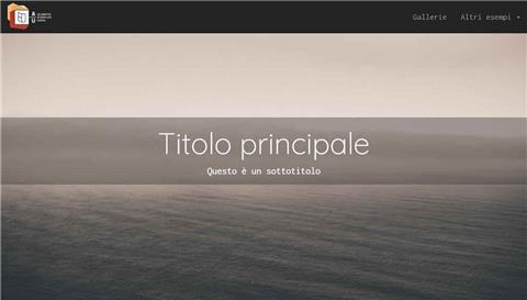 Progetto 2017 esempio 1