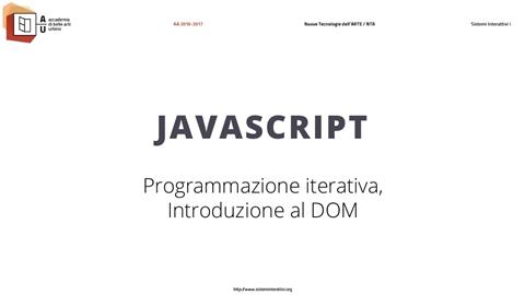 Lezione 9 (aa 2016-2017)