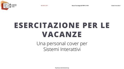 Esercitazione su Bootstrap (aa 2016-2017)